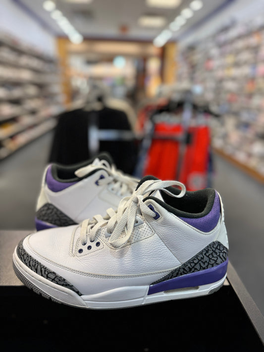 *USED* Jordan 3 Retro Dark Iris