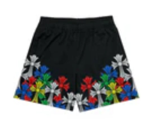 CH Muticolor Cross Mesh Shorts