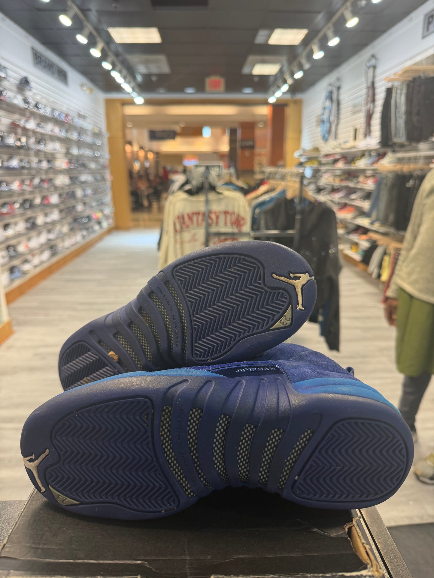 *USED* Jordan 12 Retro Deep Royal (GS)