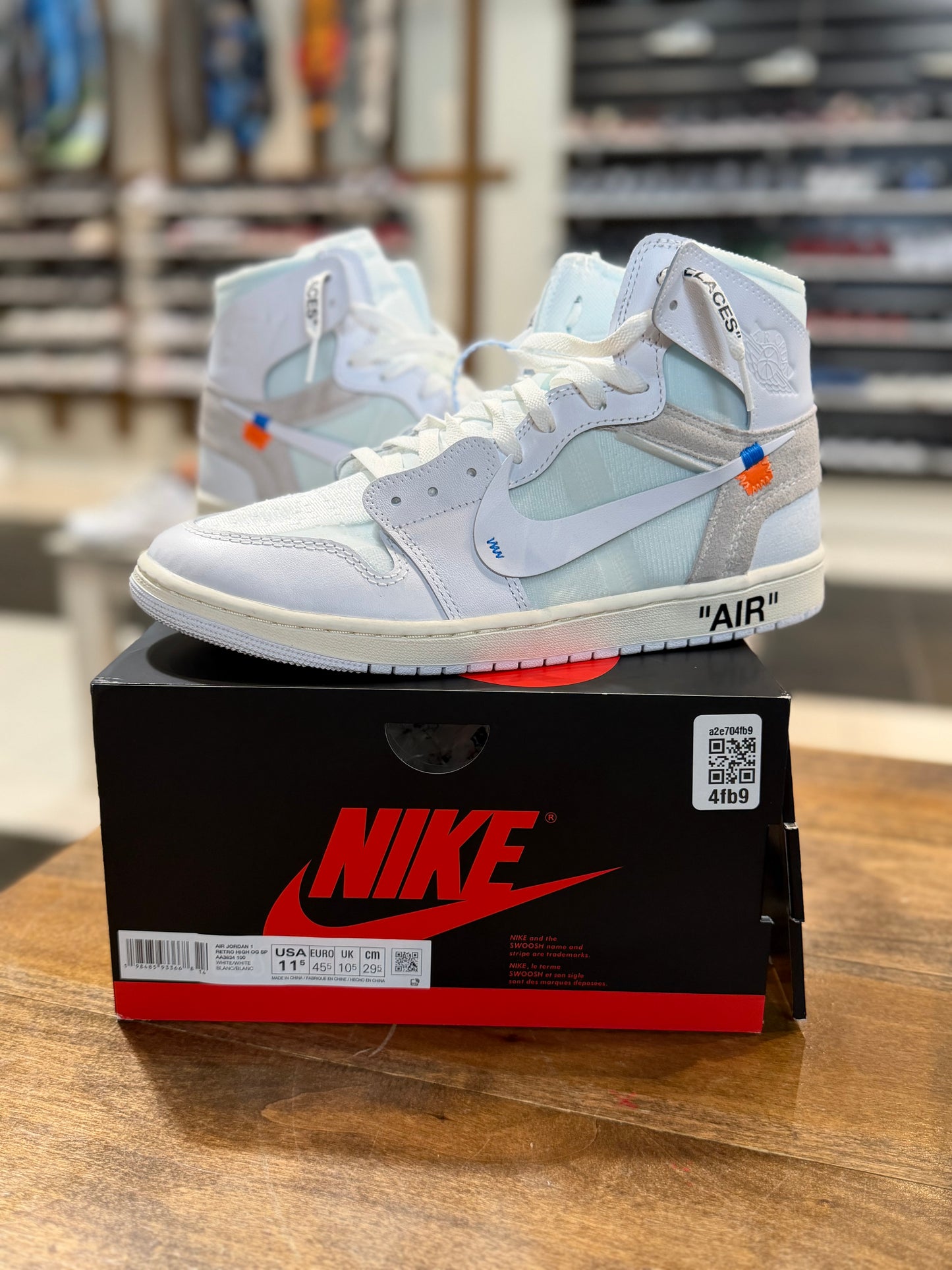 *USED* Jordan 1 Retro High VAA Alaska