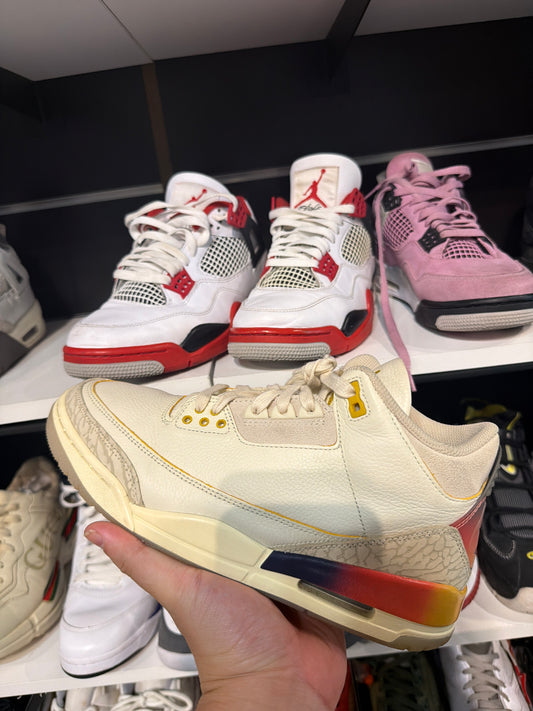 *USED* Jordan 3 Retro SP J Balvin Medellín SunseT