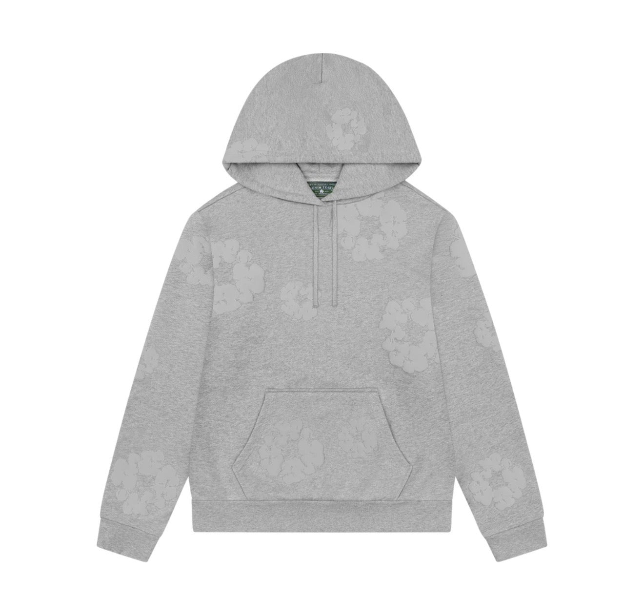Denim Tears Mono Cotton Hoodie Grey