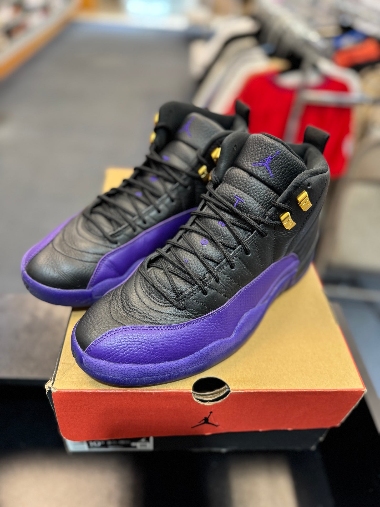 *USED* Jordan 12 Retro Field Purple