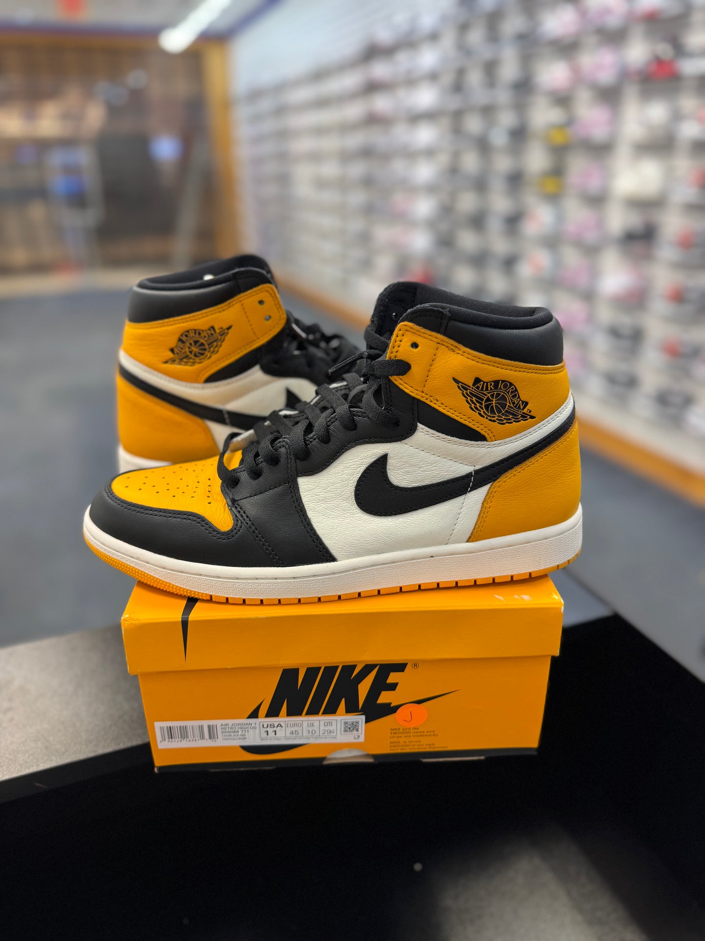 *USED* Jordan 1 Retro High OG Taxi