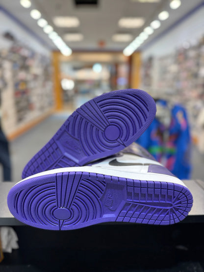 *USED* Jordan 1 Retro High Court Purple White