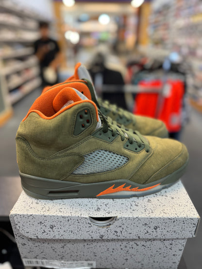 *USED* Jordan 5 Retro Olive (2024)