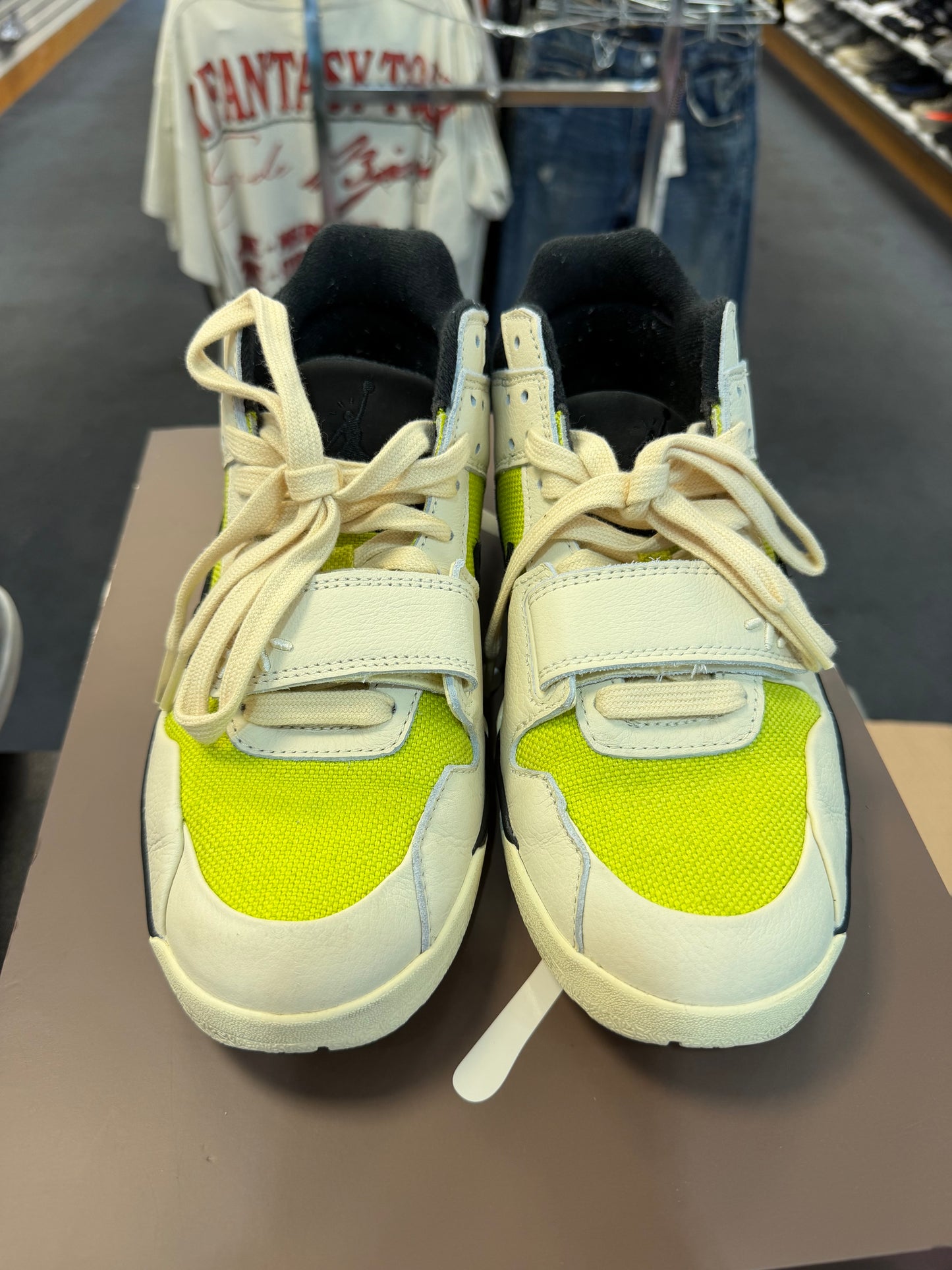 *USED* Jordan Jumpman Jack TR Travis Scott Bright Cactus