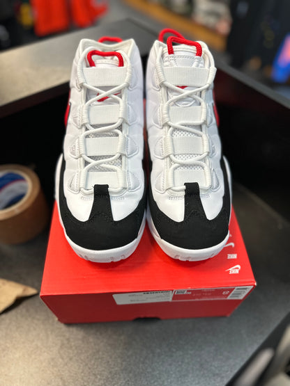 *USED* Nike Uptempo 95 White Red Black