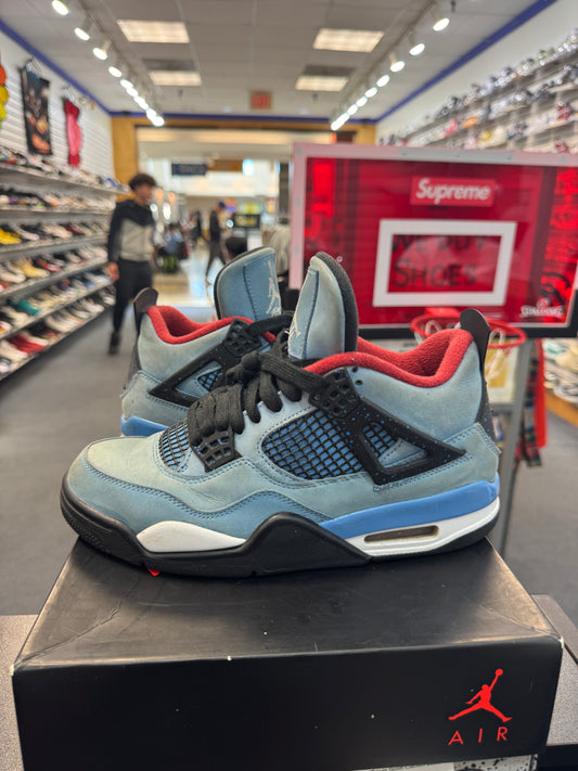 *USED* Jordan 4 Retro Travis Scott Cactus Jack