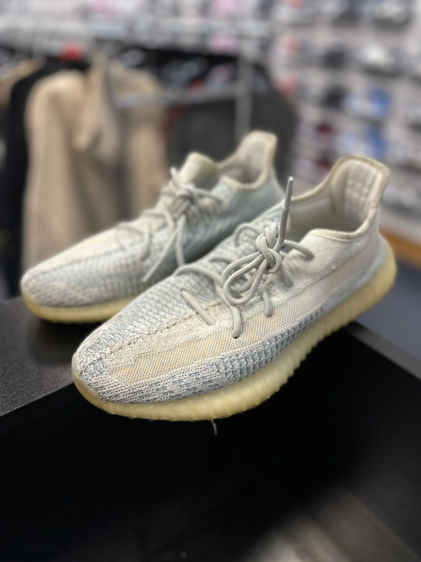 *USED* adidas Yeezy Boost 350 V2 Cloud White (Non-Reflective)