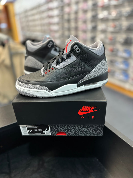 *USED* Jordan 3 Retro OG Black Cement