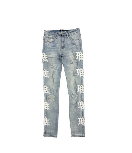 Mix Emotion Sea Monogram Denim
