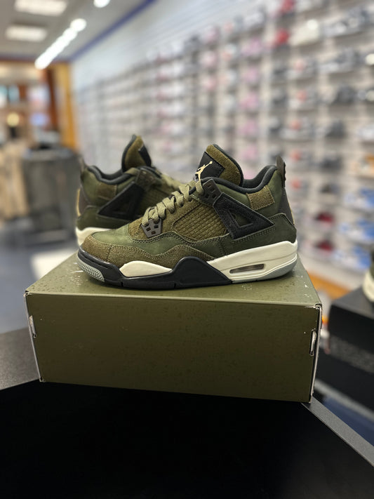 *USED* Jordan 4 Retro SE Craft Medium Olive