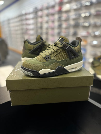 *USED* Jordan 4 Retro SE Craft Medium Olive