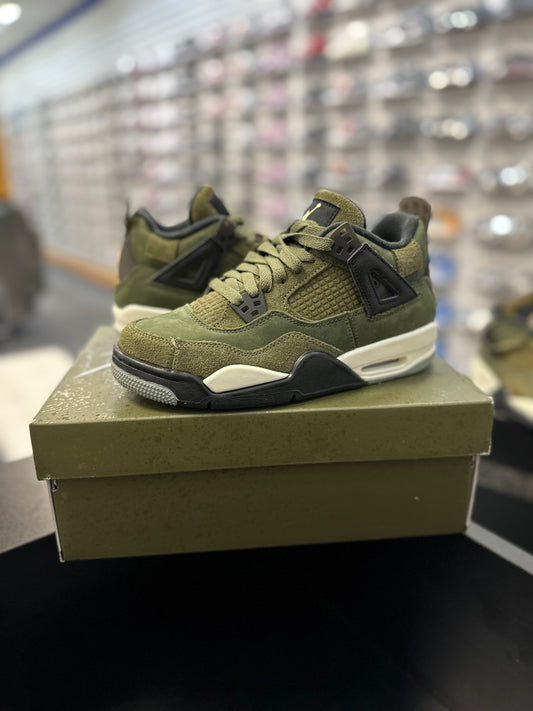 *USED* Jordan 4 Retro SE Craft Medium Olive