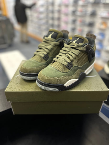 *USED* Jordan 4 Retro SE Craft Medium Olive