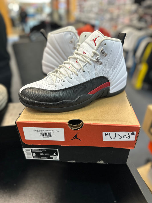 *USED* Jordan 12 Retro Taxi Flip