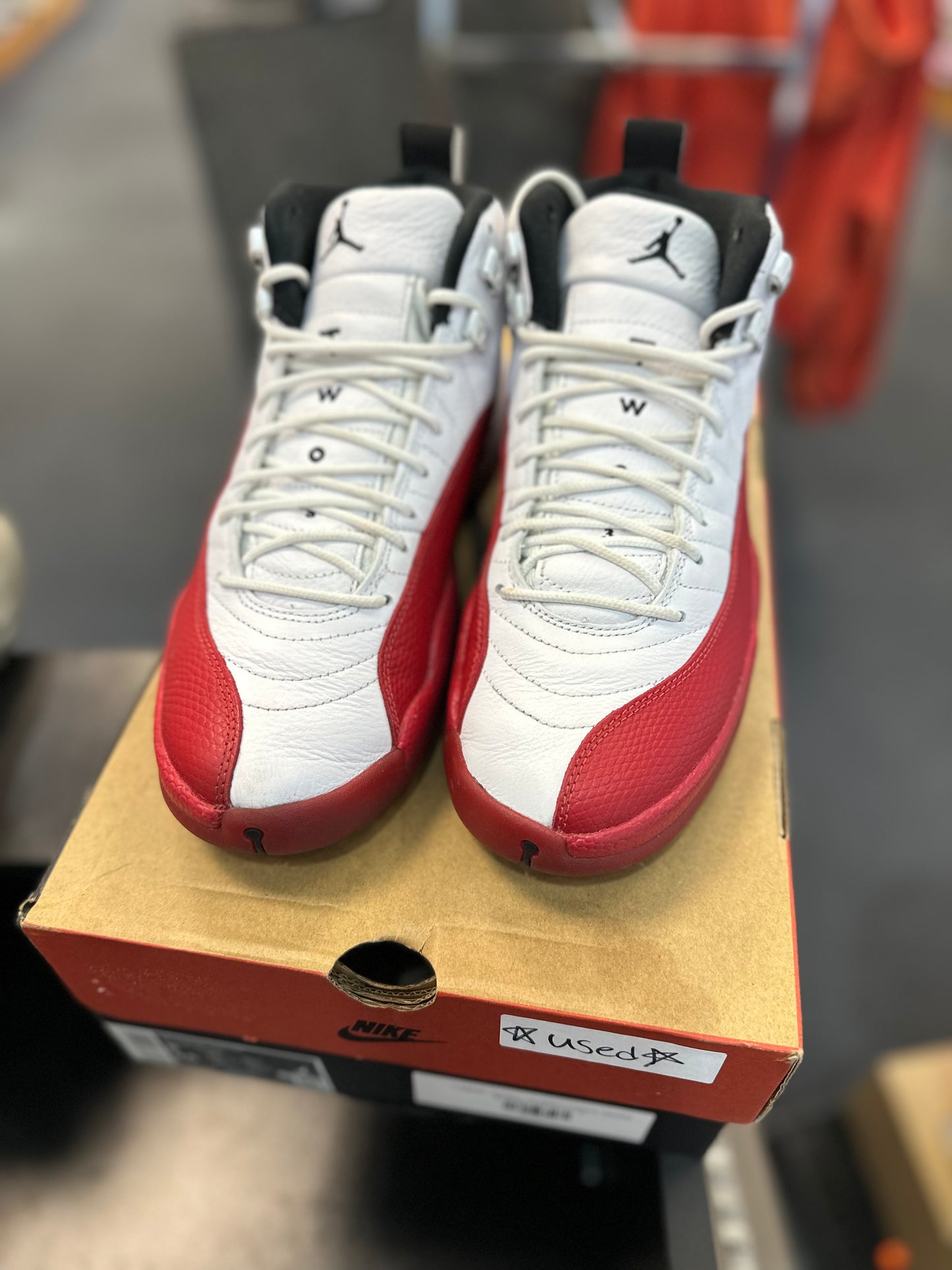 *USED* Jordan 12 Retro Cherry (2023)