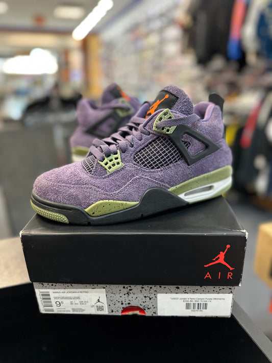 *USED* Jordan 4 Retro Canyon Purple (Women's)