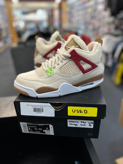 *USED* Jordan 4 Retro Where the Wild Things Are (GS)