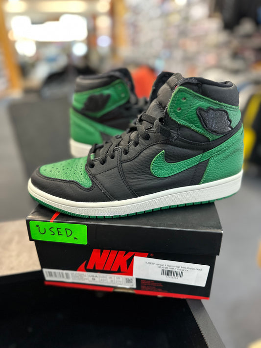 *USED* Jordan 1 Retro High Pine Green Black (DEAL)