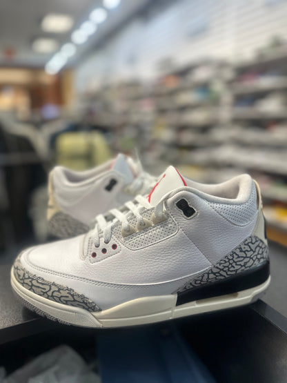 *USED* Jordan 3 Retro White Cement Reimagined