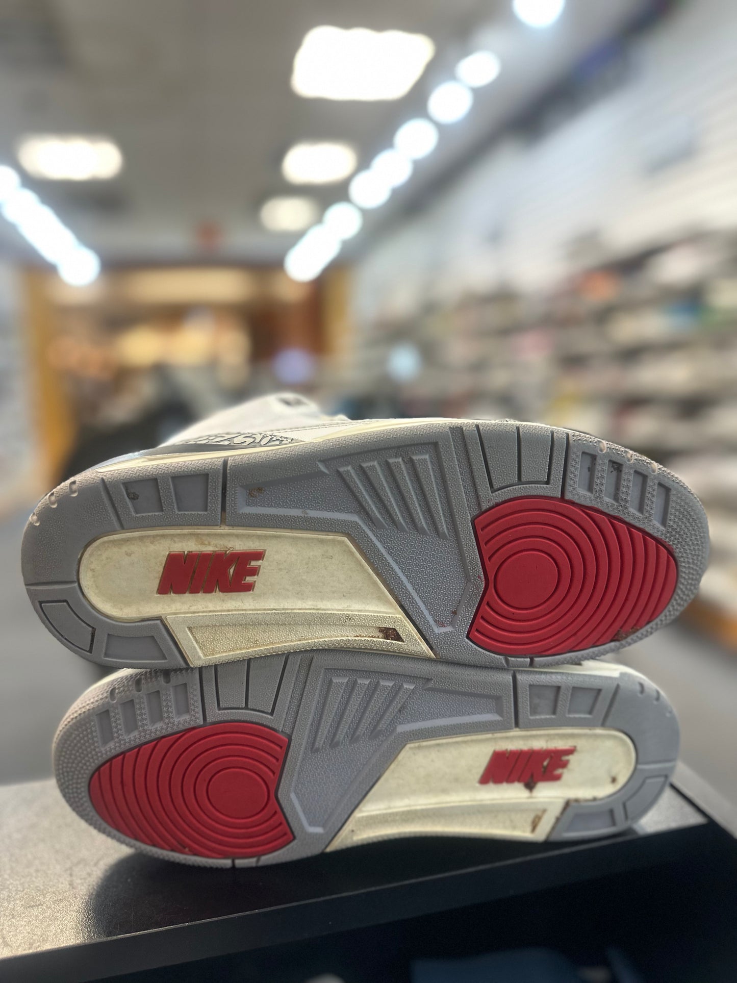 *USED* Jordan 3 Retro White Cement Reimagined