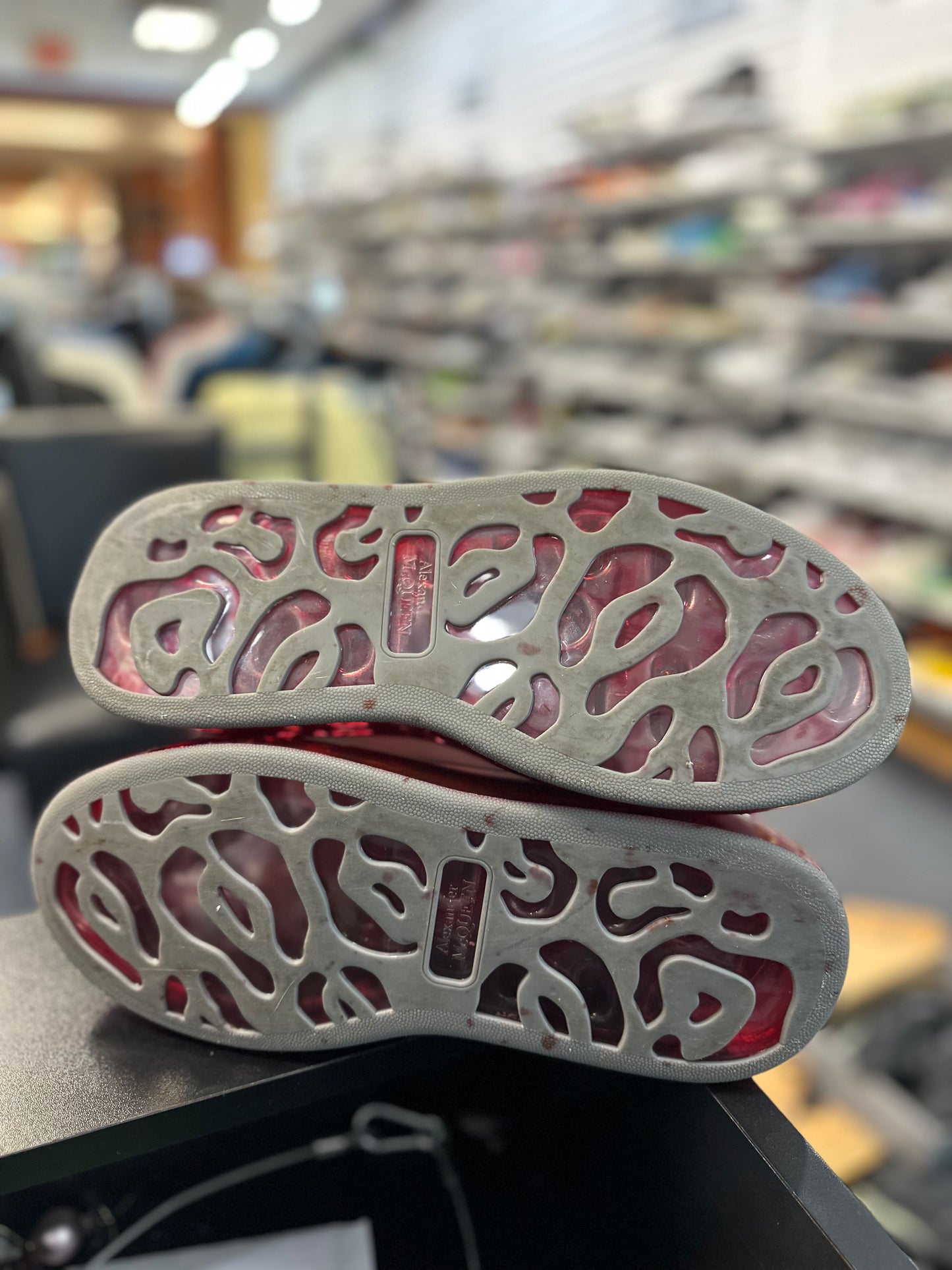 *USED* Alexander McQueen Oversize Red Bubble