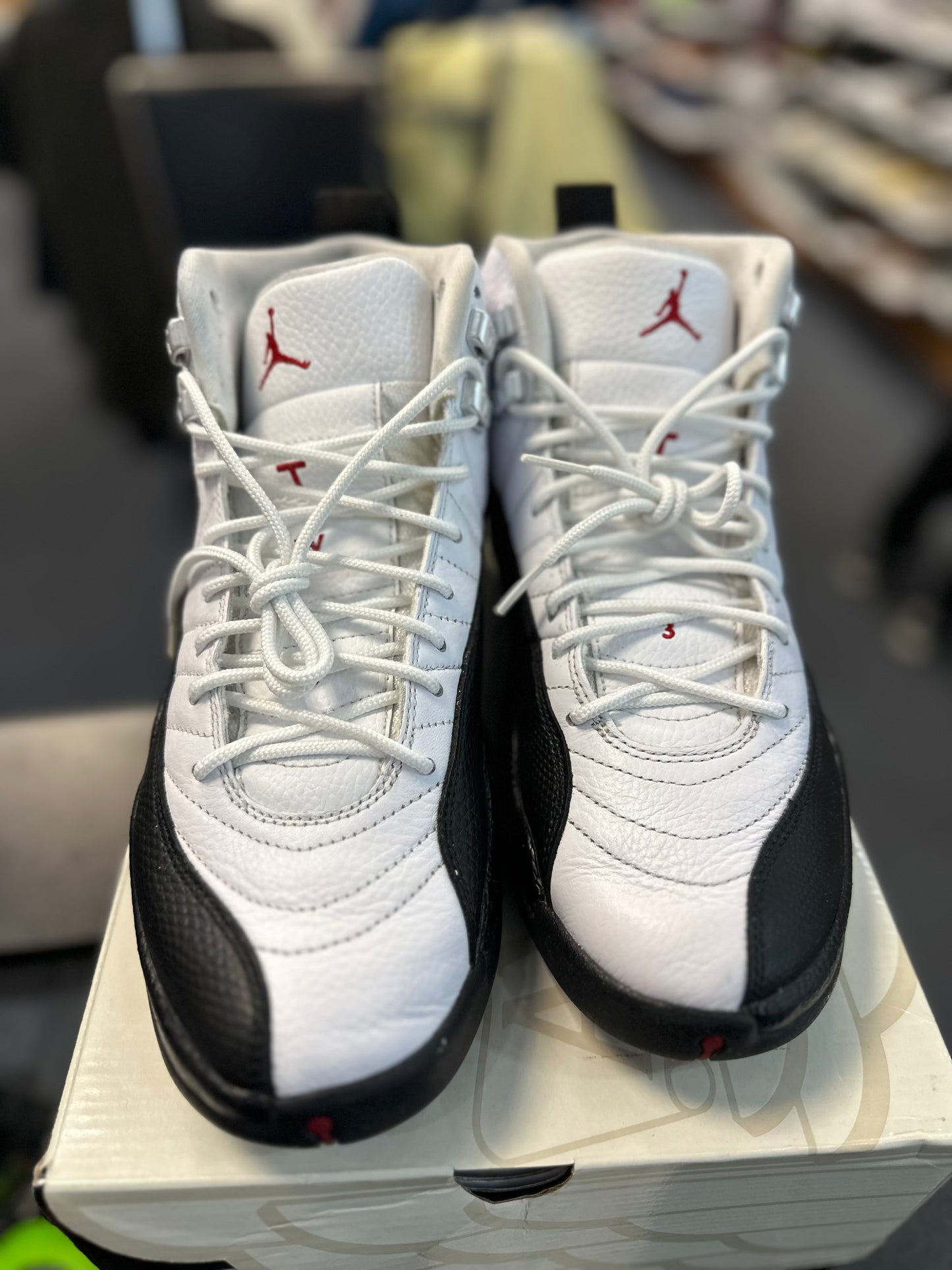 *USED* Jordan 12 Retro Taxi Flip