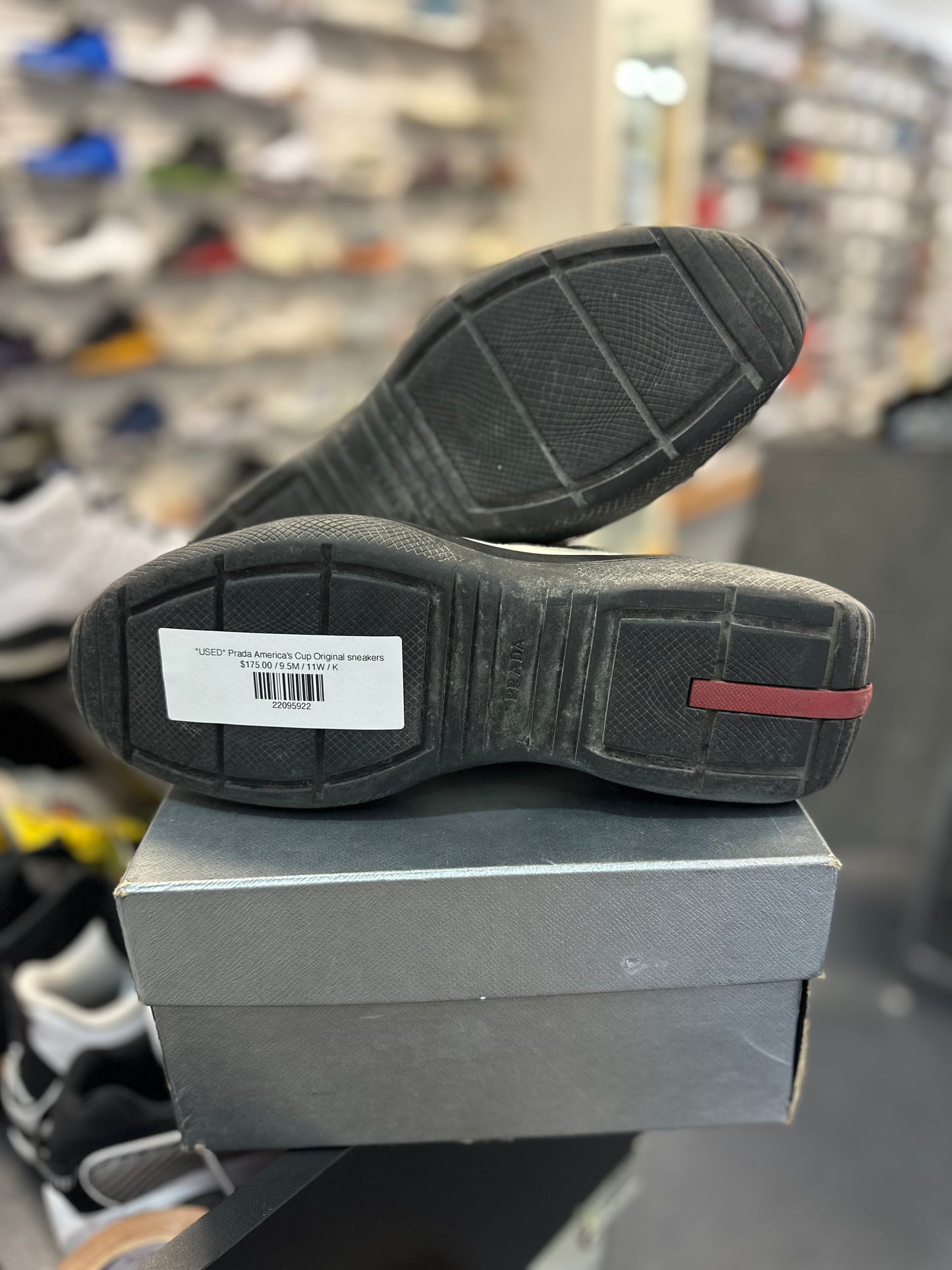 *USED* Prada America’s Cup Original sneakers