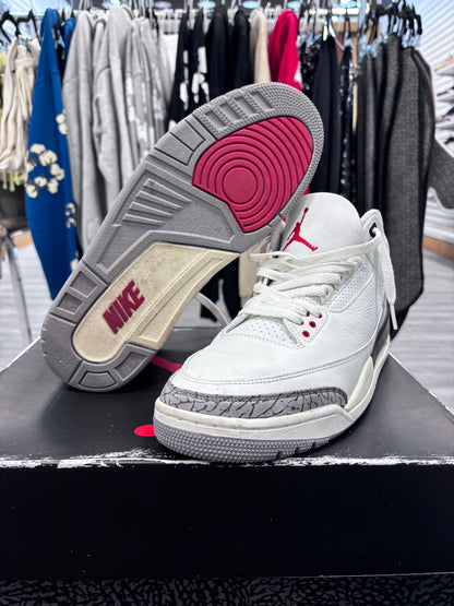 *USED* Jordan 3 Retro White Reimagine