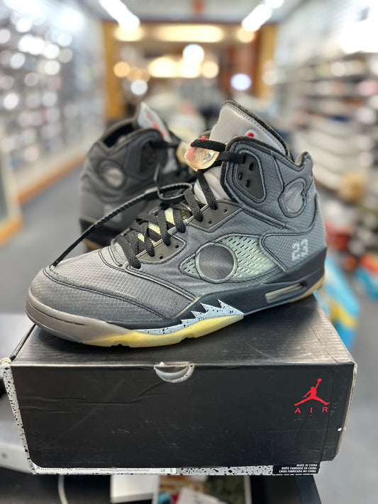 *USED* Jordan 5 Retro Off-White Muslin