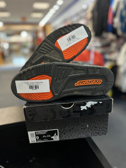 *USED* Jordan 3 Retro Fear (DEAL)