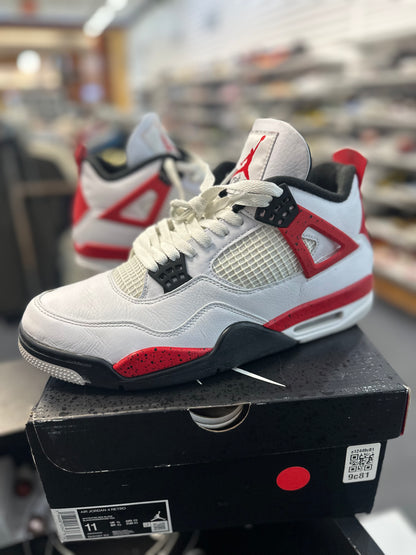 *USED* Jordan 4 Retro Red Cement