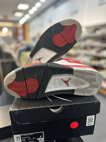 *USED* Jordan 4 Retro Red Cement