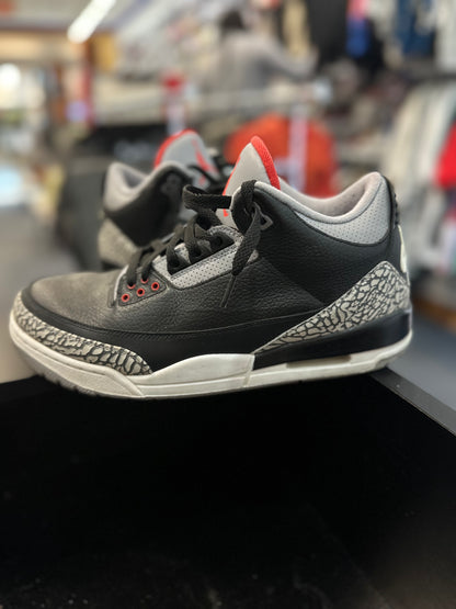 *USED* Jordan 3 Retro Black Cement (2018)