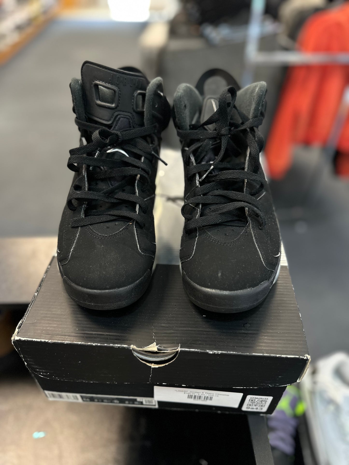 *USED* Jordan 6 Retro Chrome