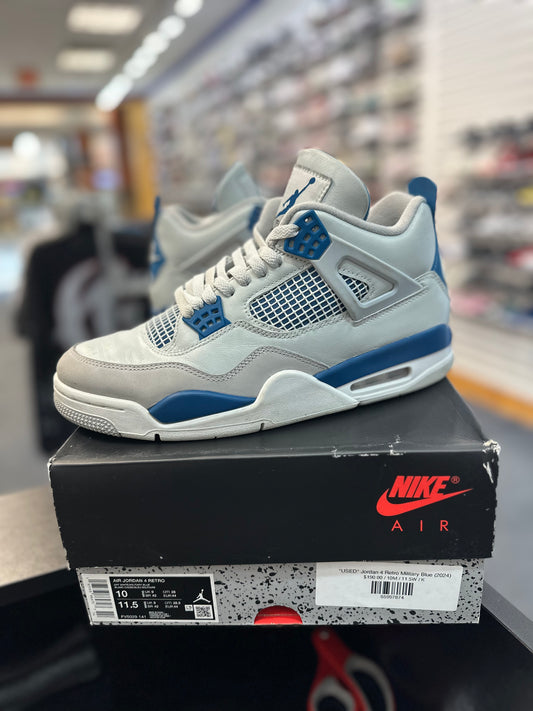 *USED* Jordan 4 Retro Military Blue (2024)