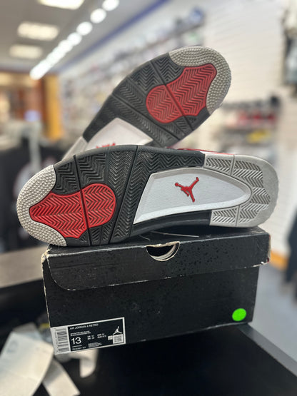 *USED* Jordan 4 Retro Red Cement