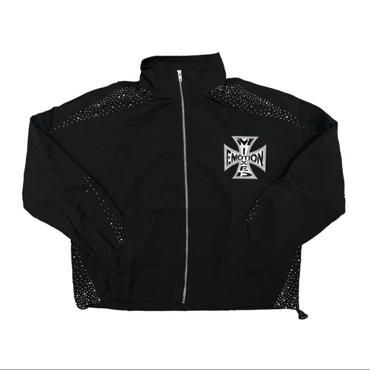 Mixed Emotion Black Track Jacket