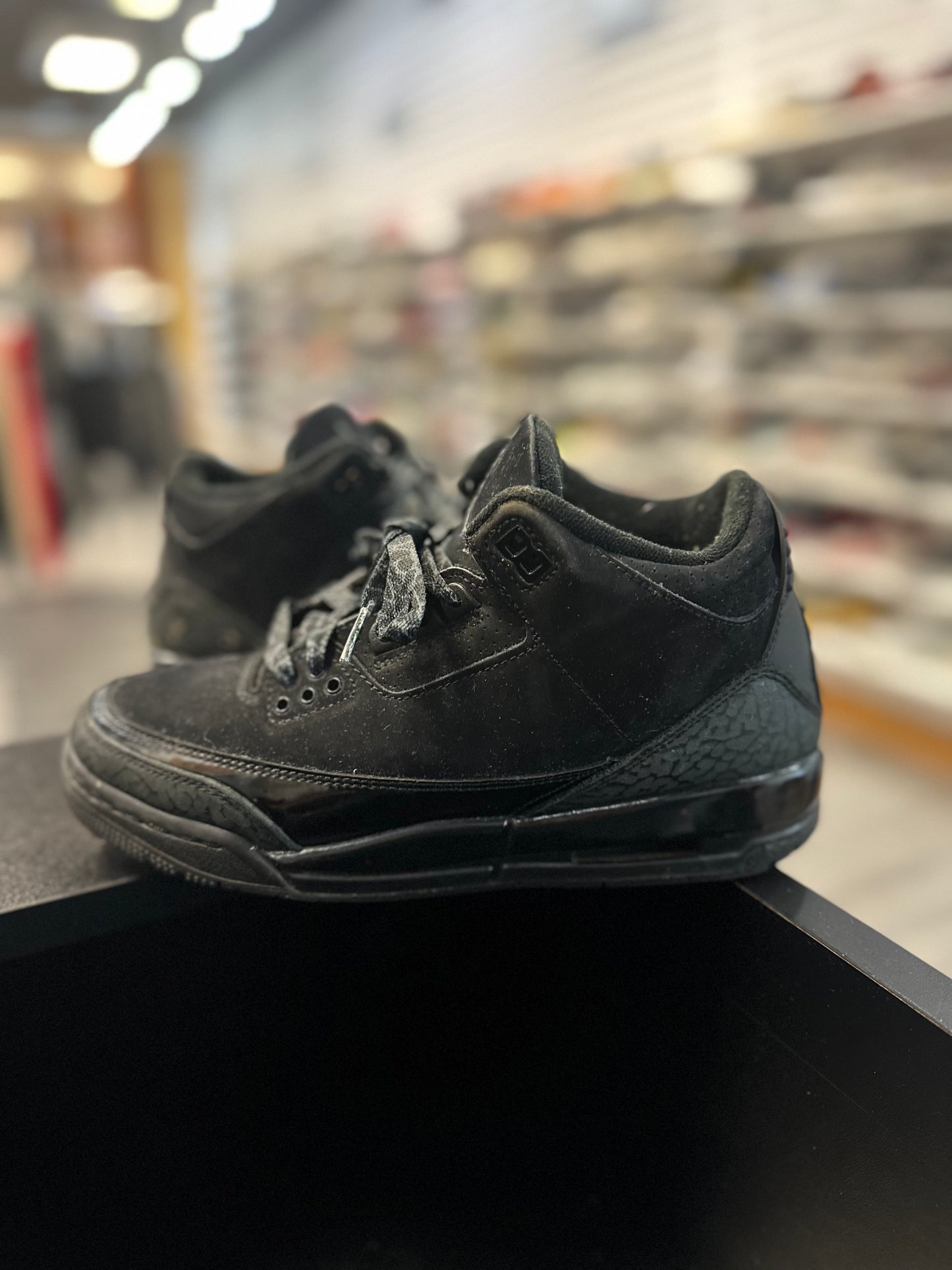 *USED* Jordan 3 Retro Black Cat (2025) (GS)