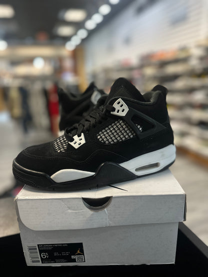*USED* Jordan 4 Retro White Thunder (GS)