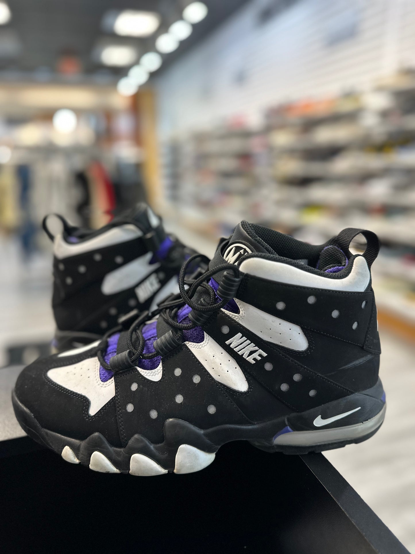 *USED* Nike Air Max 2 CB '94 OG Black White Purple
