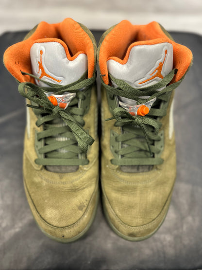 *USED* Jordan 5 Retro Olive (2024)