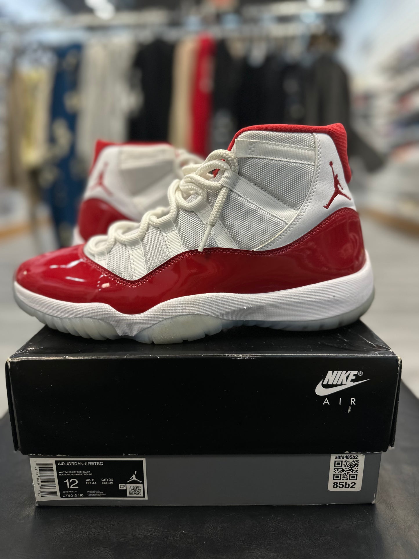 *USED* Jordan 11 Retro Cherry (2022)