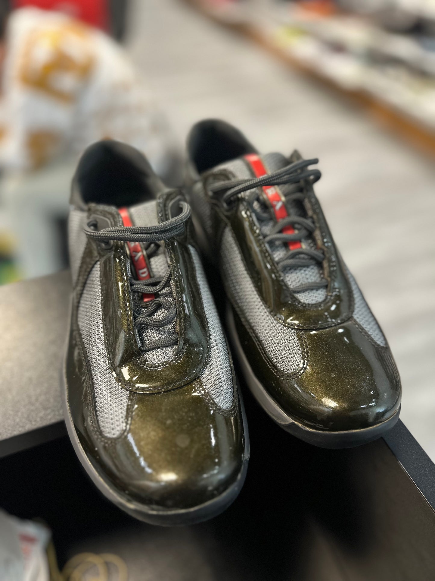 *USED* Prada Cup Mystic Green