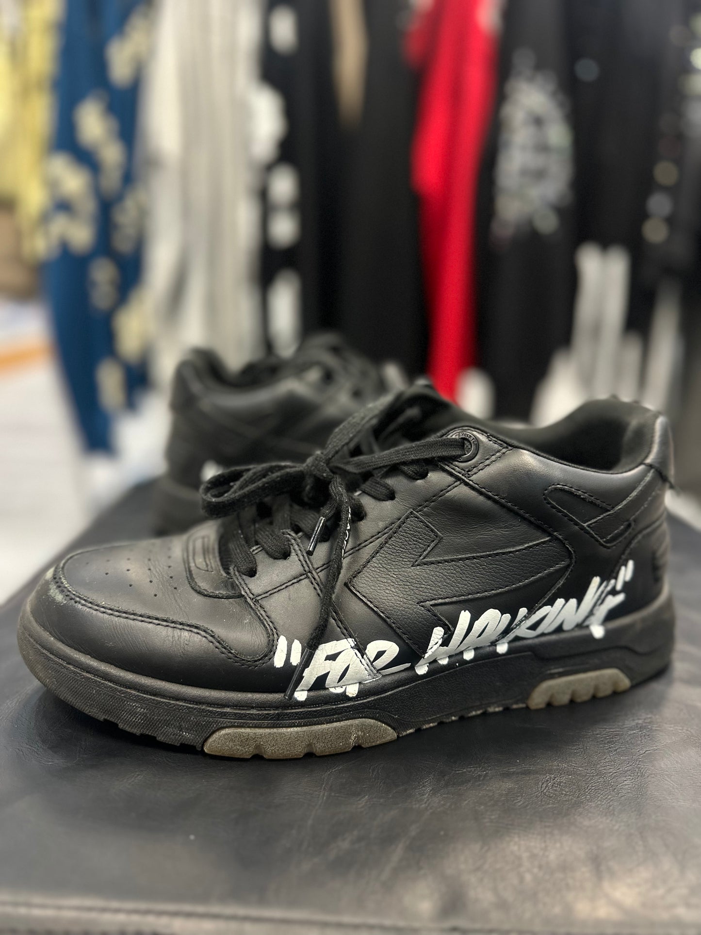 *USED* Off White Sneakers Black