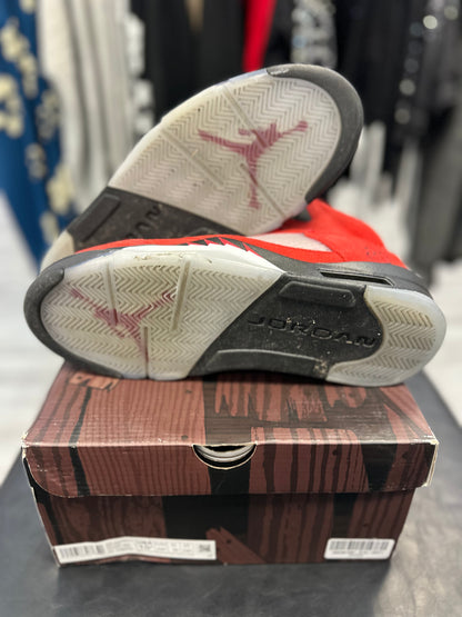 *USED* Jordan 5 Retro Raging Bull Red (2021)