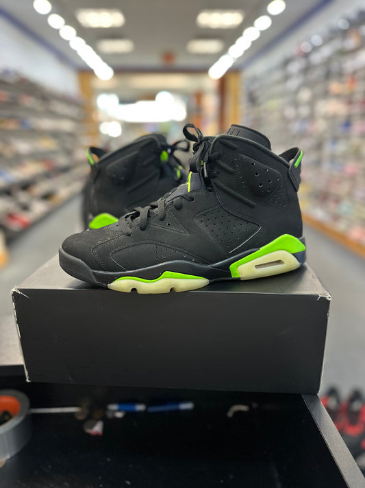 *USED* Jordan 6 Retro Electric Green