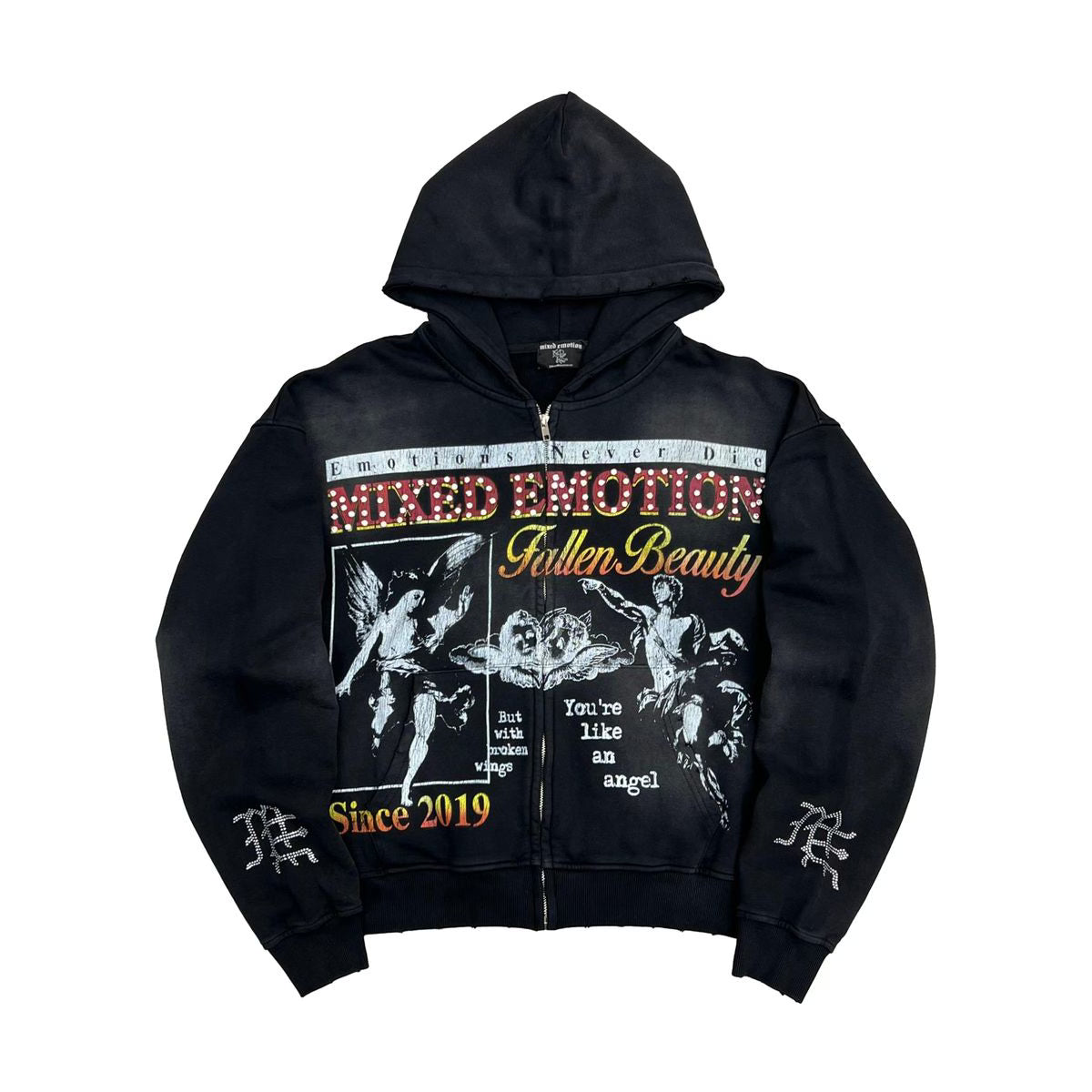 MIXED EMOTION Broken wings Hoodie
